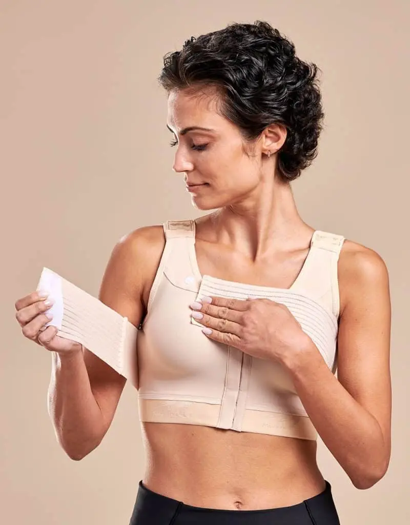 Reggiseno post mastoplastica additiva indossato dopo l’intervento al seno