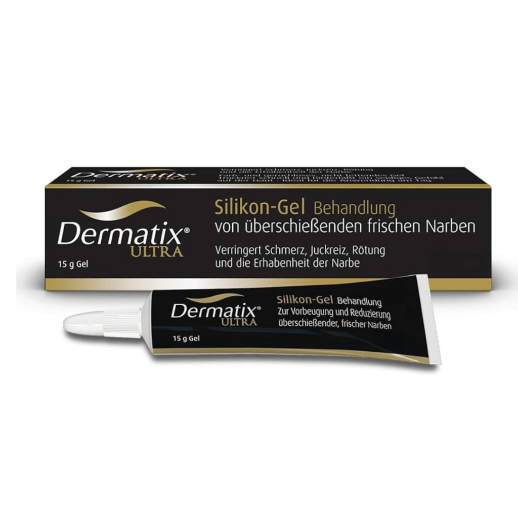 dermatix gel per il trattamento di cheloidi e cicatrici