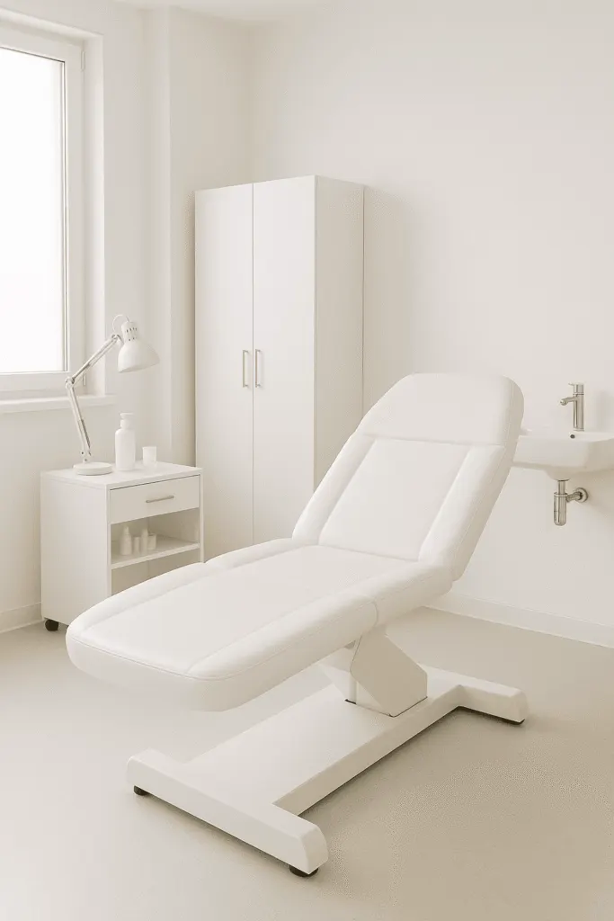 Iniezione filler glutei con cannula in ambiente sterile