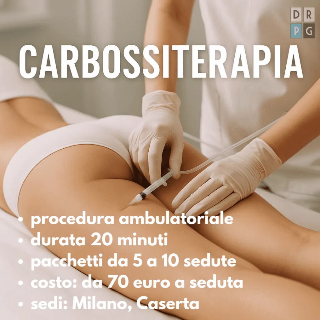 Carboxytherapy Caserta Dr. Pierluigi Gigliofiorito 治疗橘皮组织和水分潴留