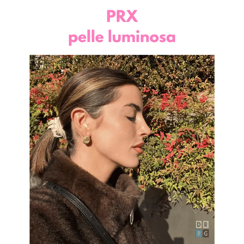 risultato PRX a Milano con pelle più luminosa e uniforme dopo trattamento biostimolante