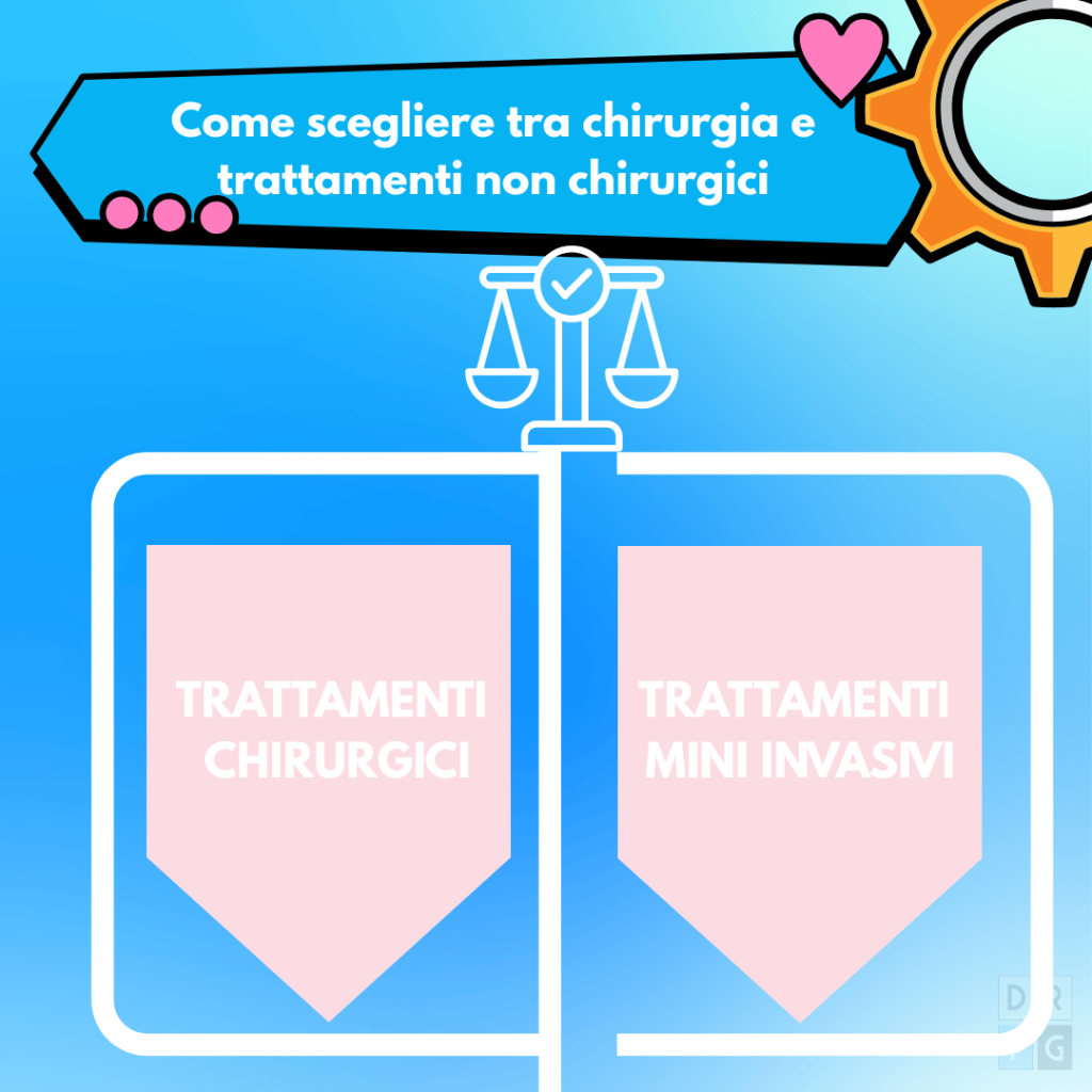 confronto tra chirurgia estetica e trattamenti estetici non chirurgici
